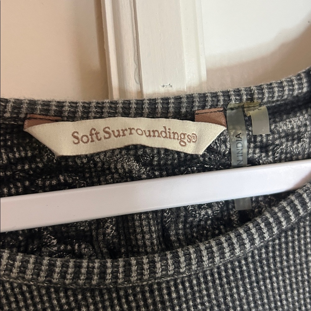 Soft Surroundings Thermal Embroidered Top - Picture 5 of 9